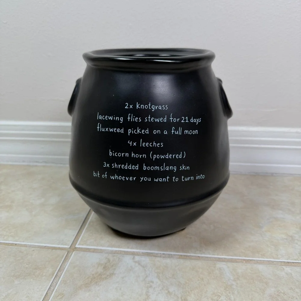 Rae Dunn Harry Potter Polyjuice Potion Cauldron 8